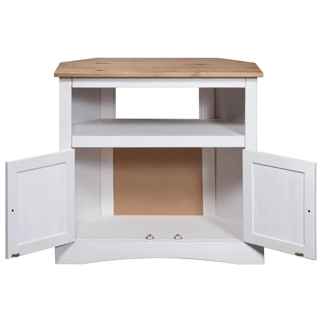 Console Table in Mexican Pine with Storage