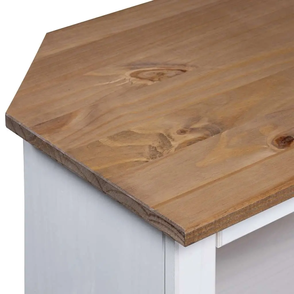 Console Table in Mexican Pine with Storage