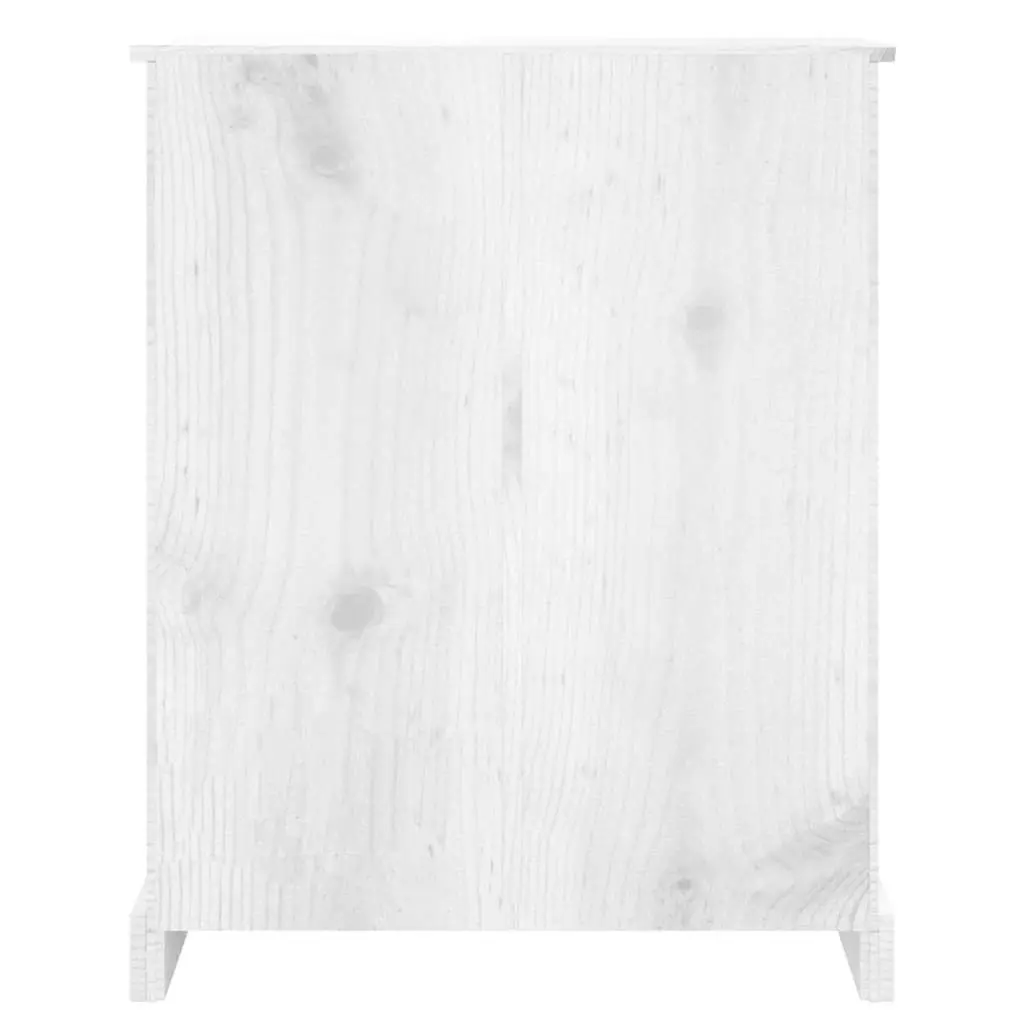 3-Tier Wooden Bookcase White Standing Shelf