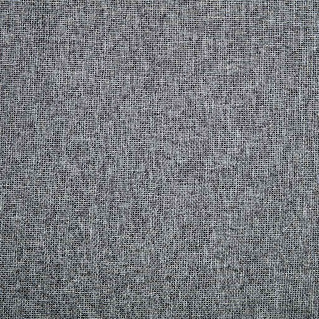 Swivel Dining Chair Fabric Grey Ergonomic Padded Seat
