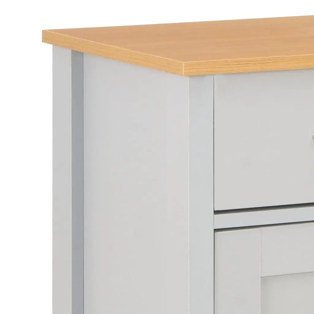 Sideboard Cabinet Engineered Wood Grey 79 x 35 x 81 cm