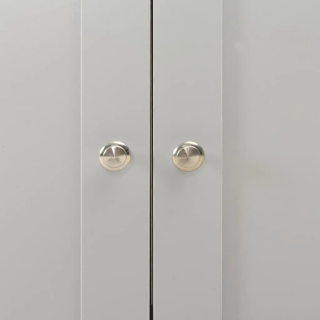 Sideboard Cabinet Engineered Wood Grey 79 x 35 x 81 cm