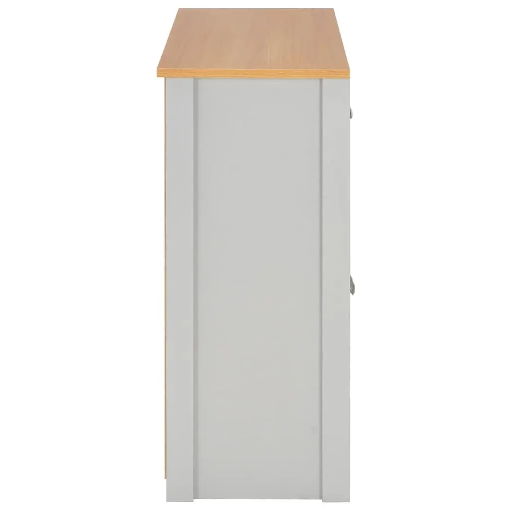 Grey Sideboard Cabinet with 2 Drawers & 3 Doors