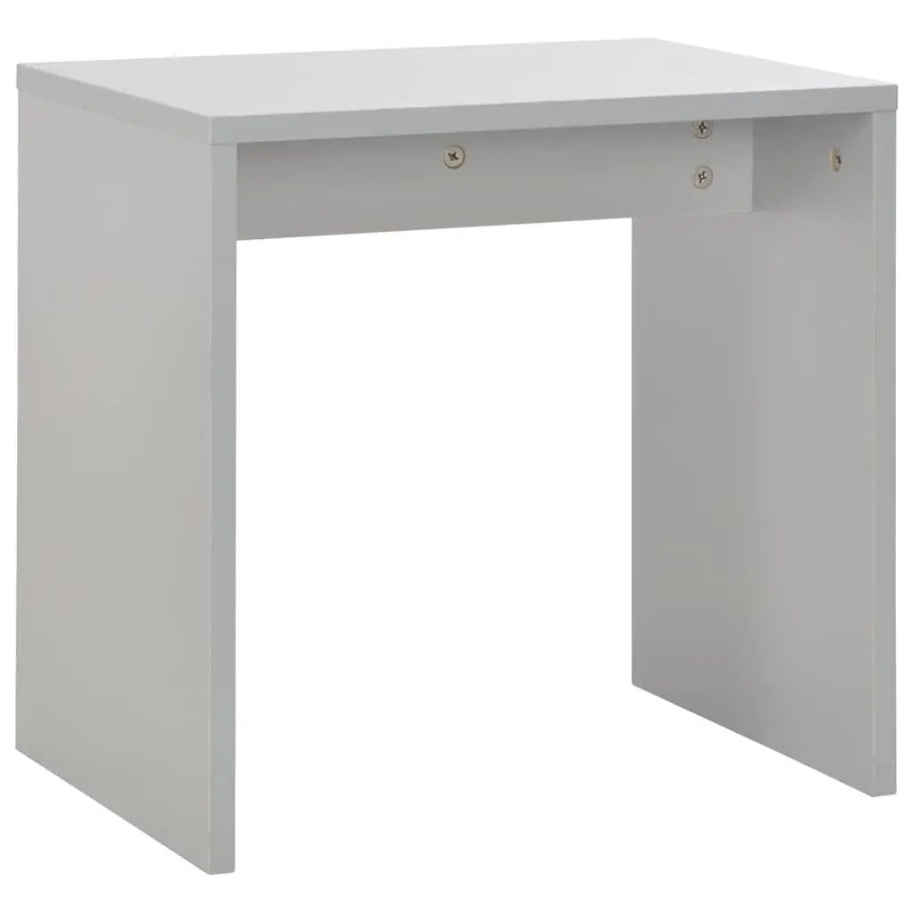 Grey Vanity Makeup Storage with Mirror and Stool