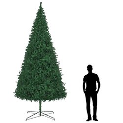 400cm Green Artificial Christmas Tree with Lifelike PVC Branches