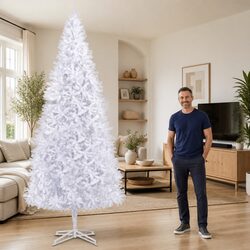 Extra-Large White Artificial Christmas Tree 400 cm