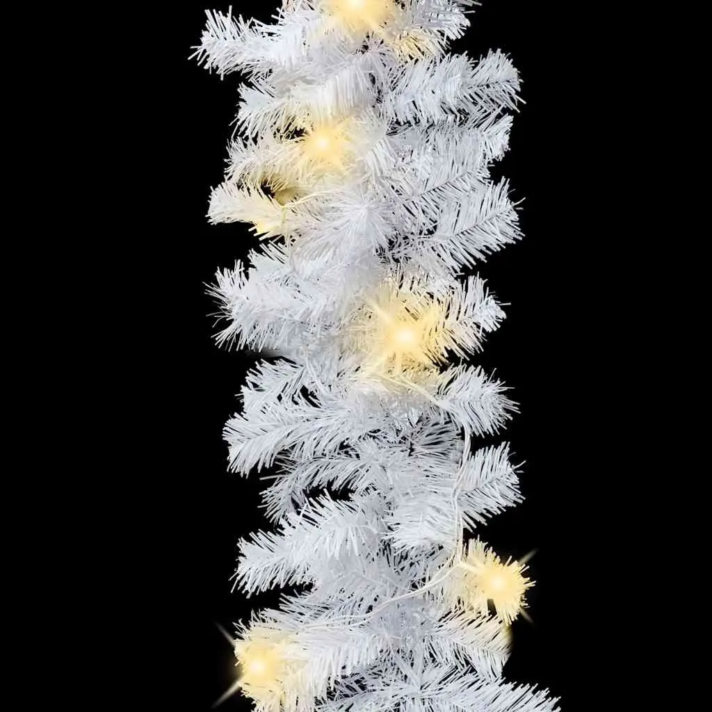 Christmas Garland LED Lights 10m White Decoration