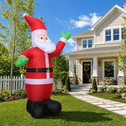 XXL Inflatable Santa Claus 600cm Outdoor LED Decoration
