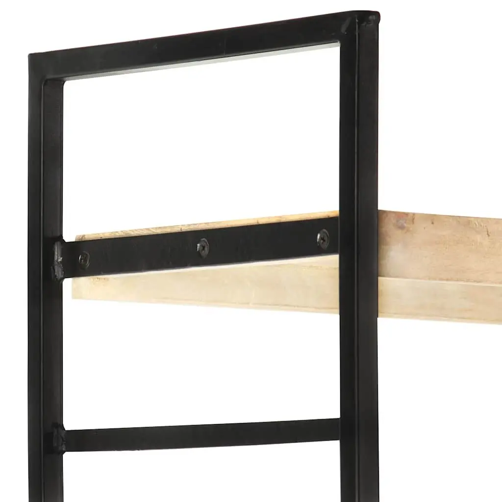 4-Tier Bookcase in Solid Mango Wood
