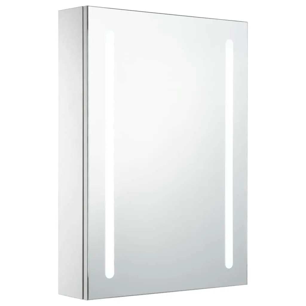 Bathroom Cabinet MDF 50x13x70cm Wall Mounted White