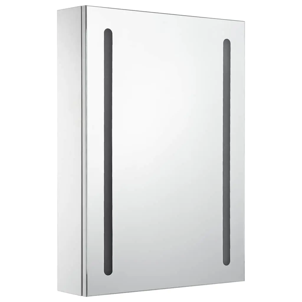 Bathroom Cabinet MDF 50x13x70cm Wall Mounted White