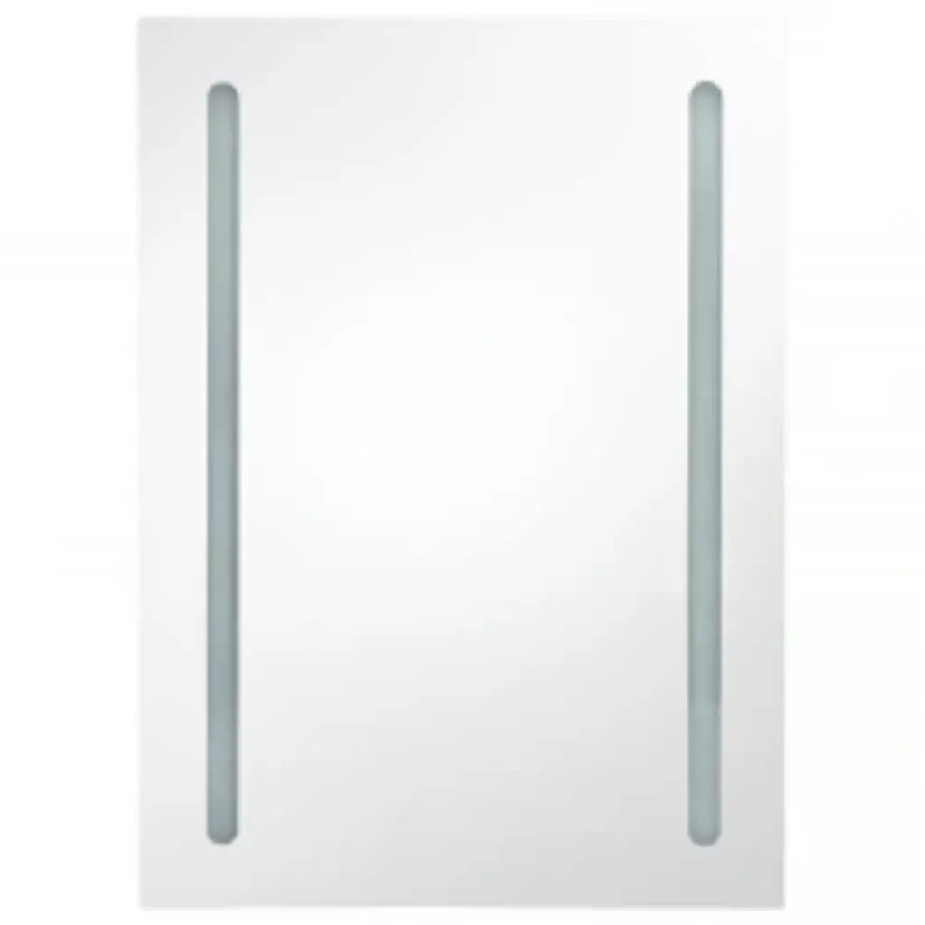 Bathroom Cabinet MDF 50x13x70cm Wall Mounted White