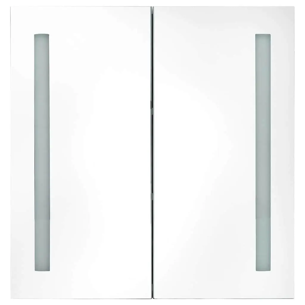 LED Bathroom Mirror Cabinet with Storage