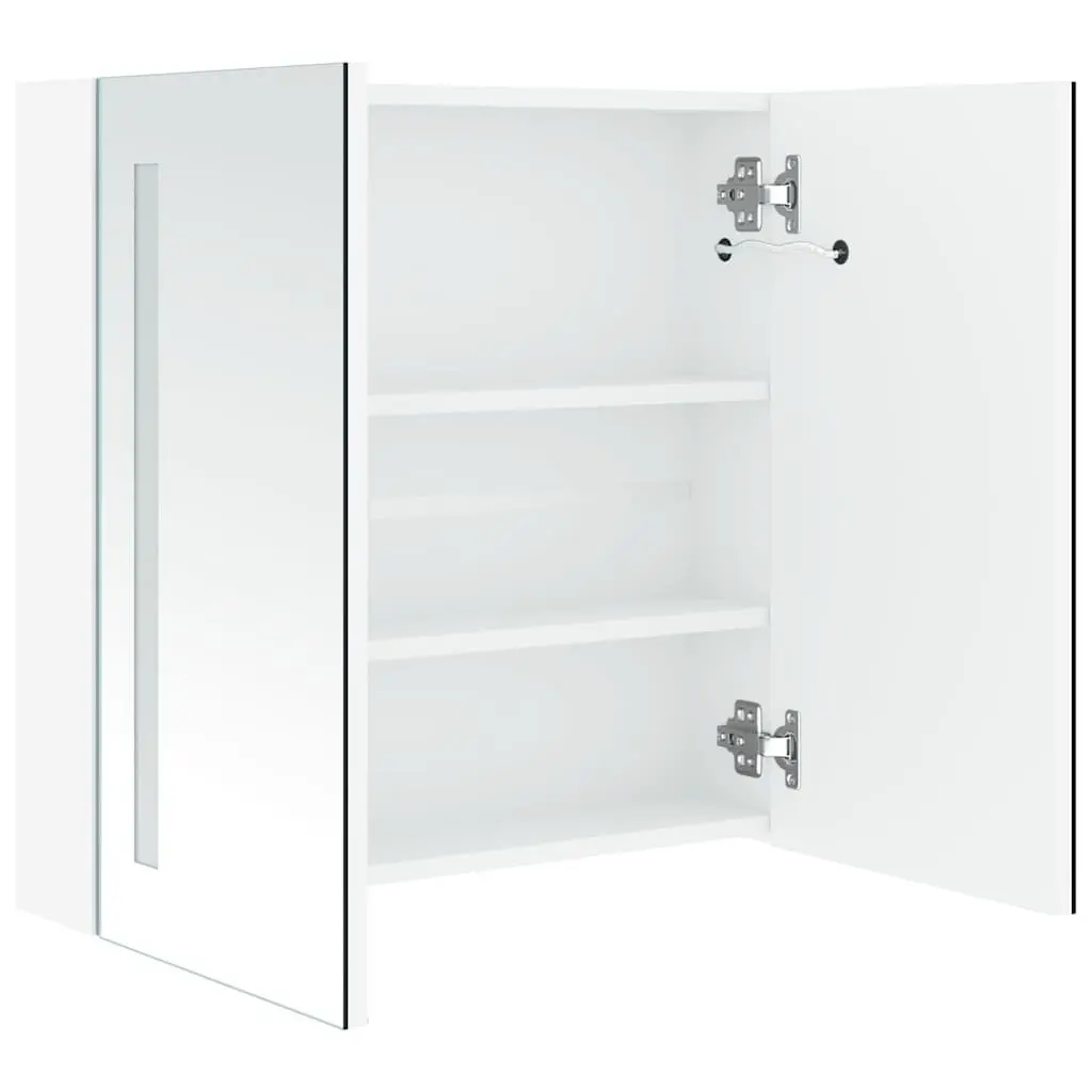 LED Bathroom Mirror Cabinet with Storage