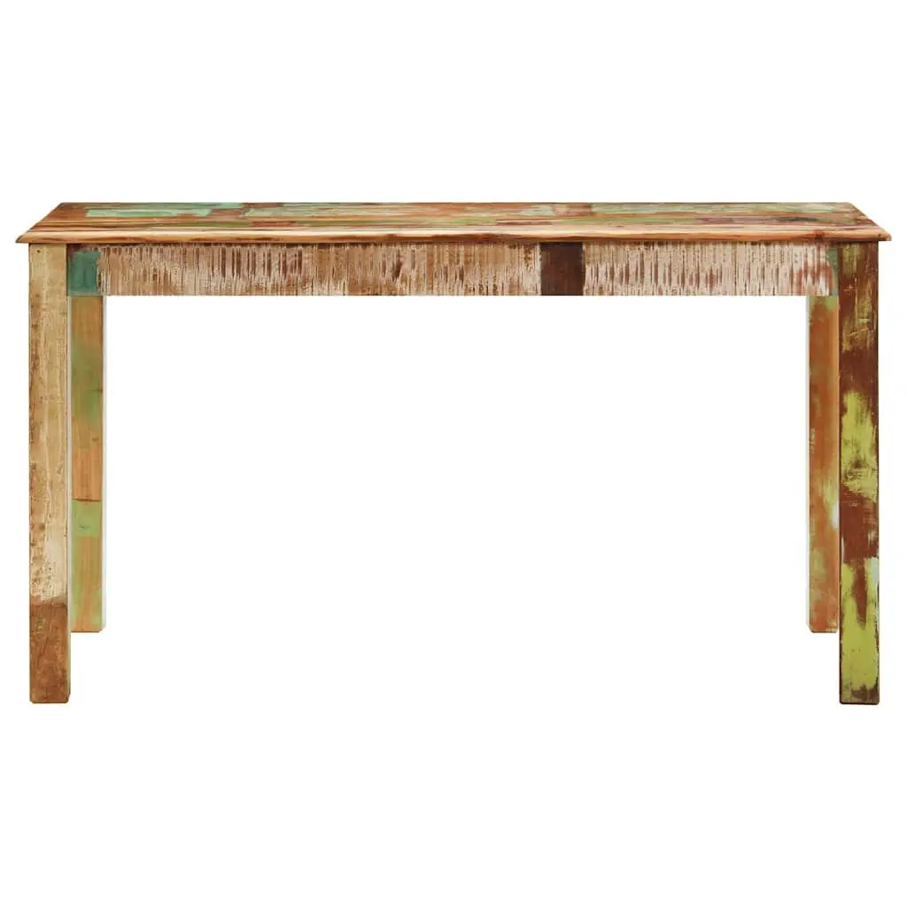 Solid Reclaimed Wood Dining Table for Kitchen or Dining Room