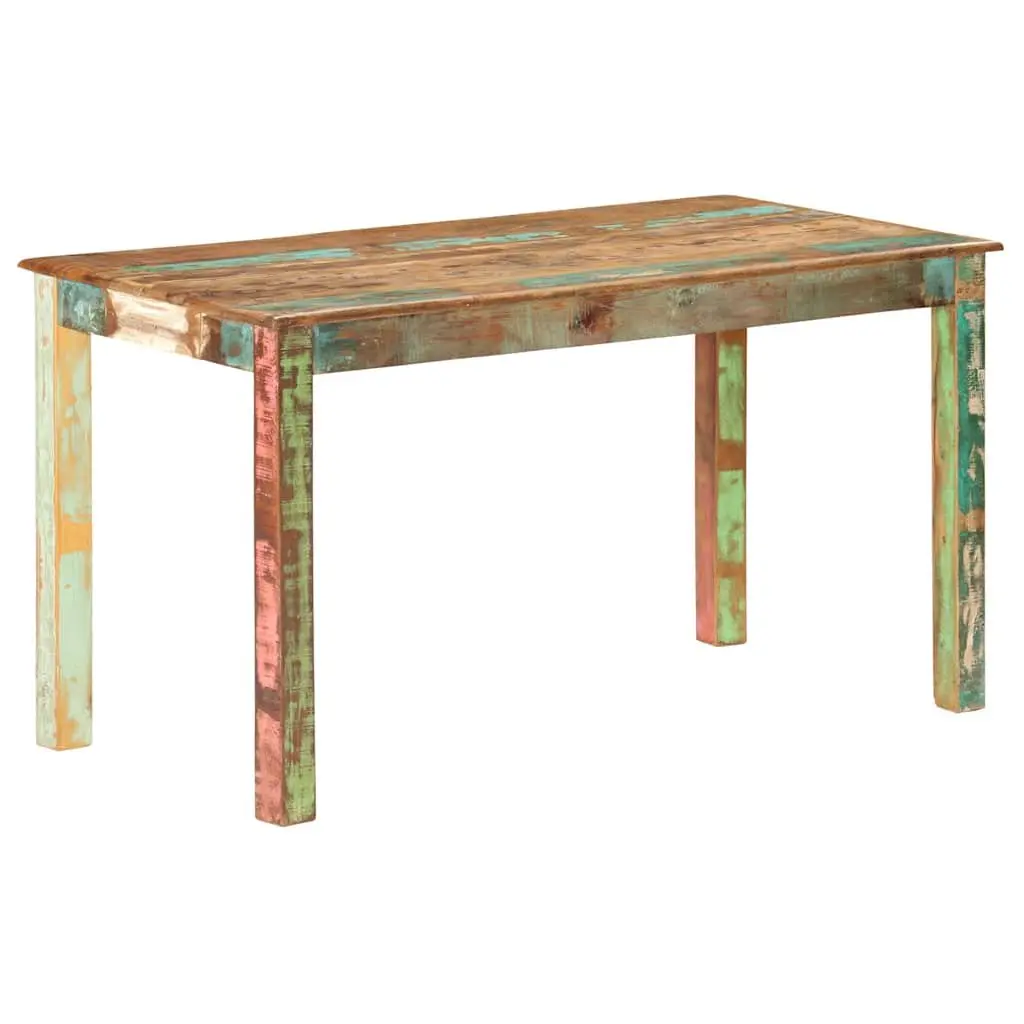 Solid Reclaimed Wood Dining Table for Kitchen or Dining Room