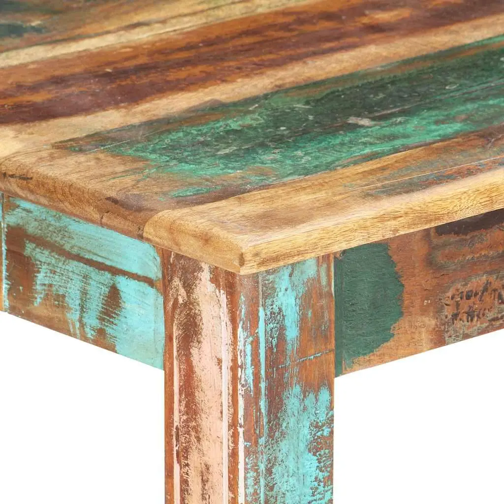 Solid Reclaimed Wood Dining Table for Kitchen or Dining Room