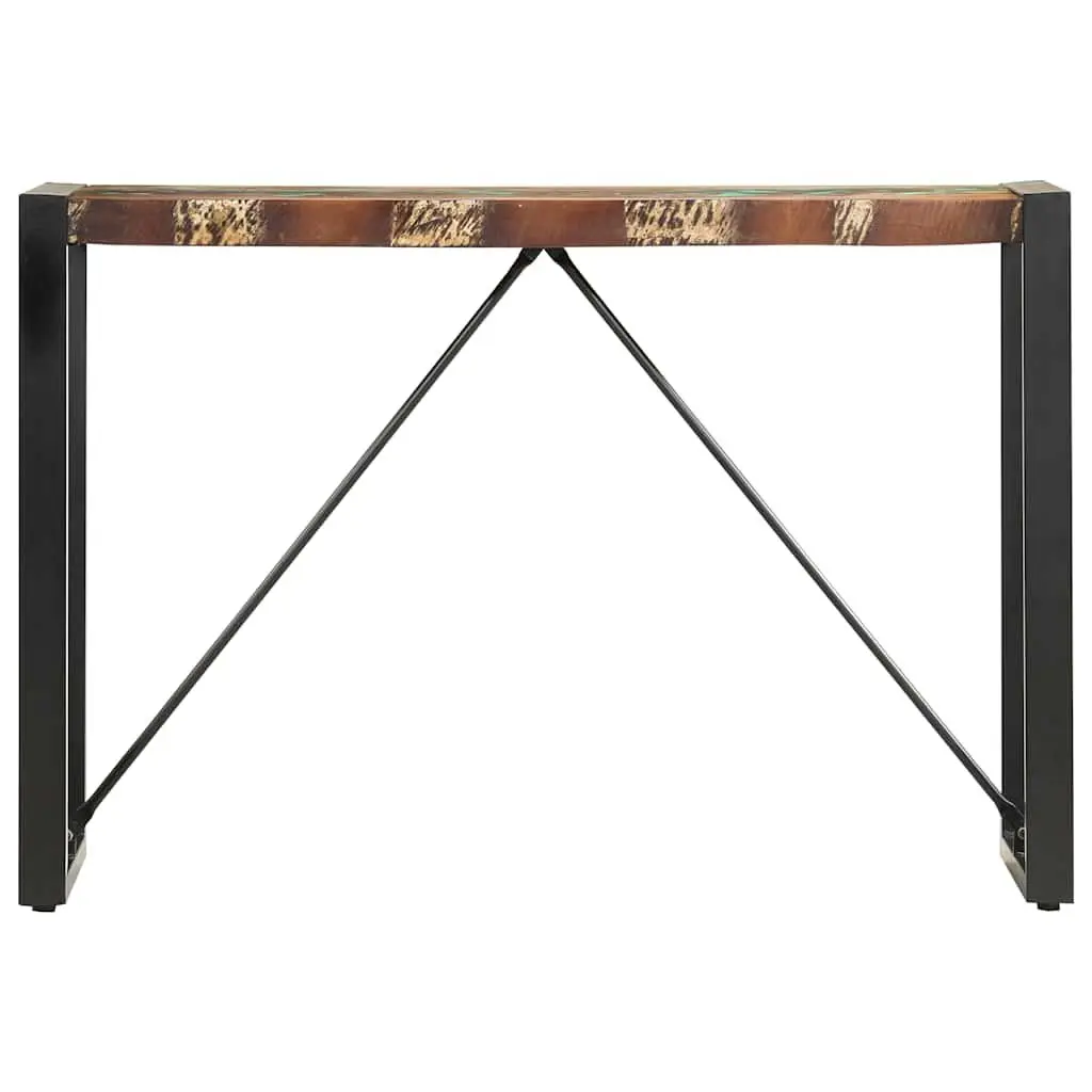 Solid Reclaimed Wood Console Table 110x35x76cm