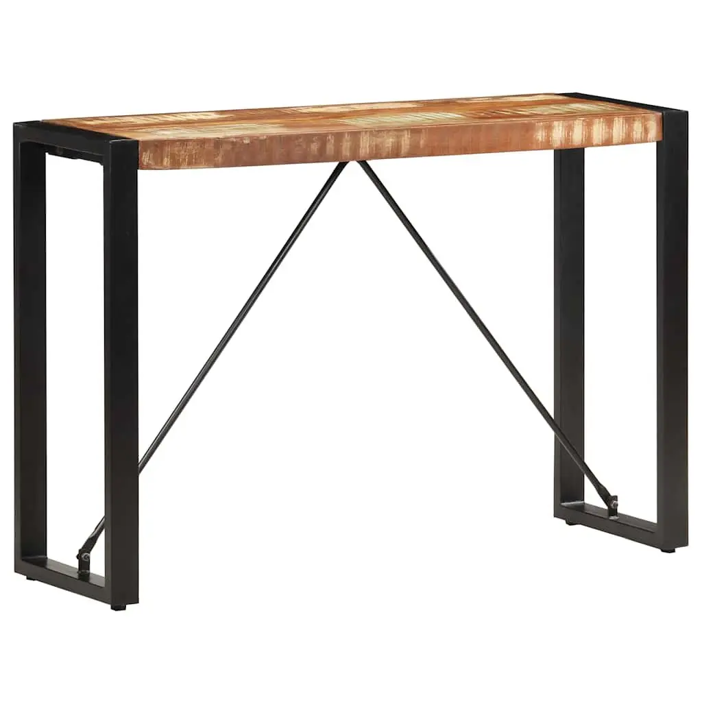 Solid Reclaimed Wood Console Table 110x35x76cm