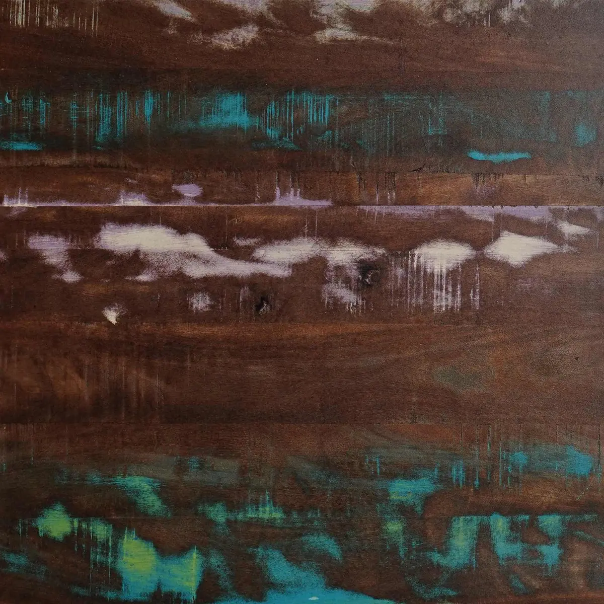 Solid Reclaimed Wood Dining Table 180x90x76 cm