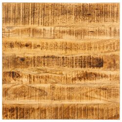 Solid Wood Table Top 60x60cm Brown Mango Tabletop Furniture Replacement
