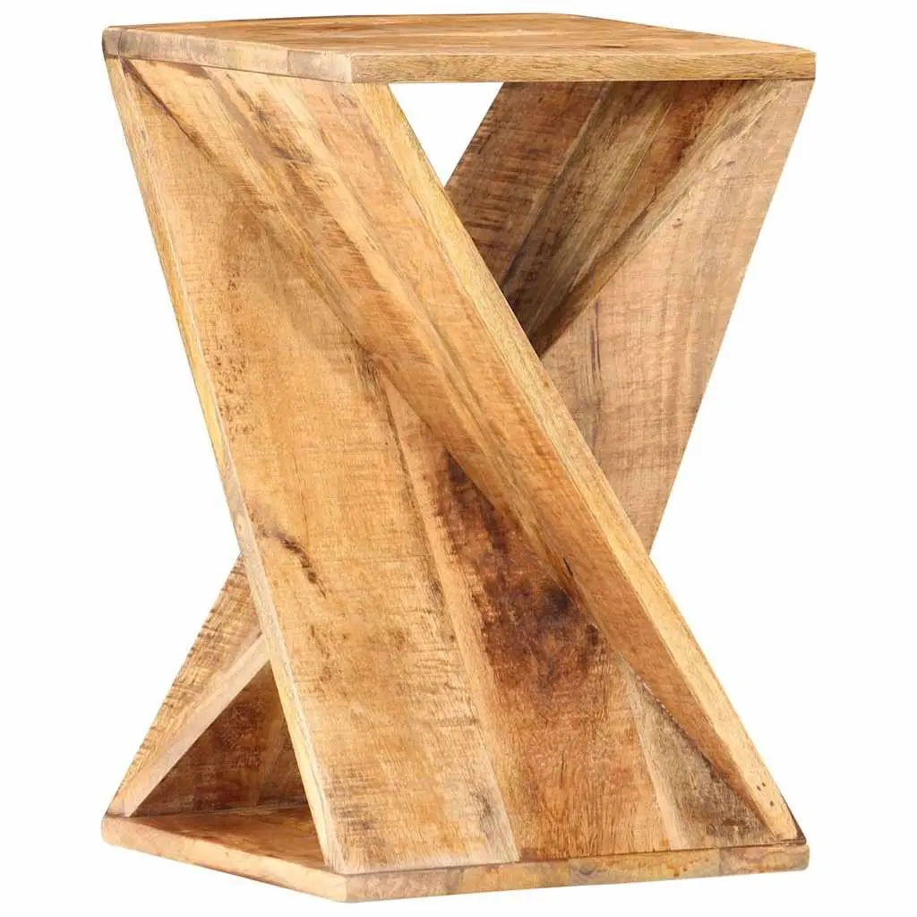 Solid Mango Wood Accent Table 35x35x55 cm