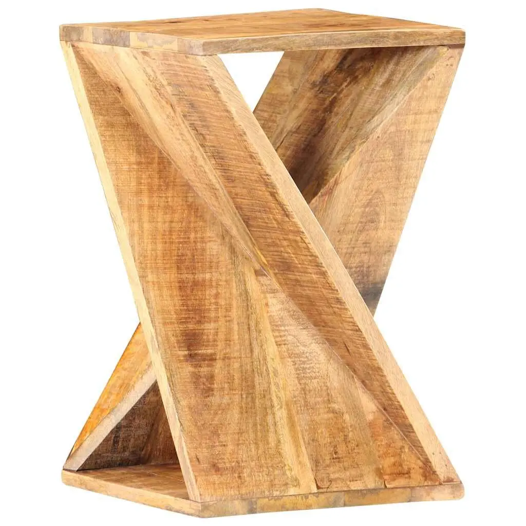 Solid Mango Wood Accent Table 35x35x55 cm