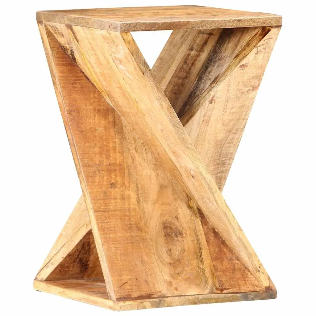 Solid Mango Wood Accent Table 35x35x55 cm