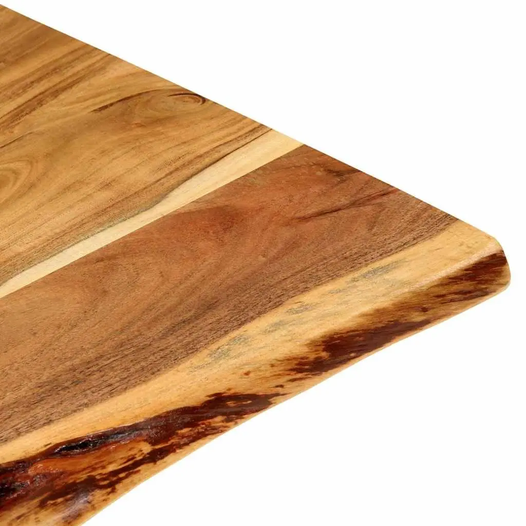 Rustic Live Edge Solid Acacia Wood Bathroom Vanity Top