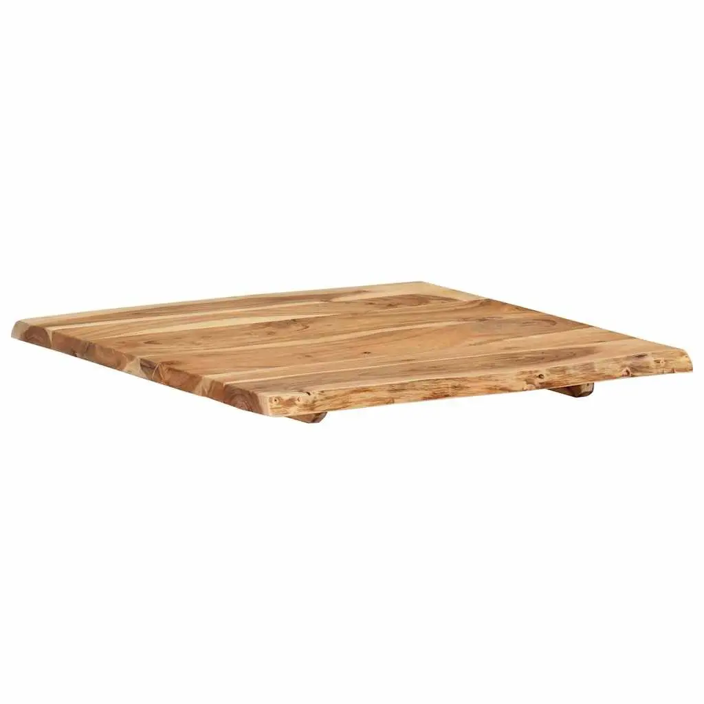 Solid Acacia Wood Table Top with Live Edge for Unique Style