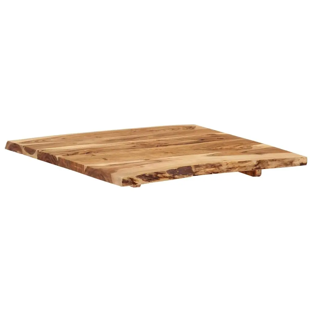 Solid Acacia Wood Table Top with Live Edge for Unique Style