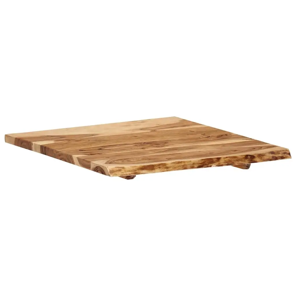 Solid Acacia Wood Table Top with Live Edge for Unique Style