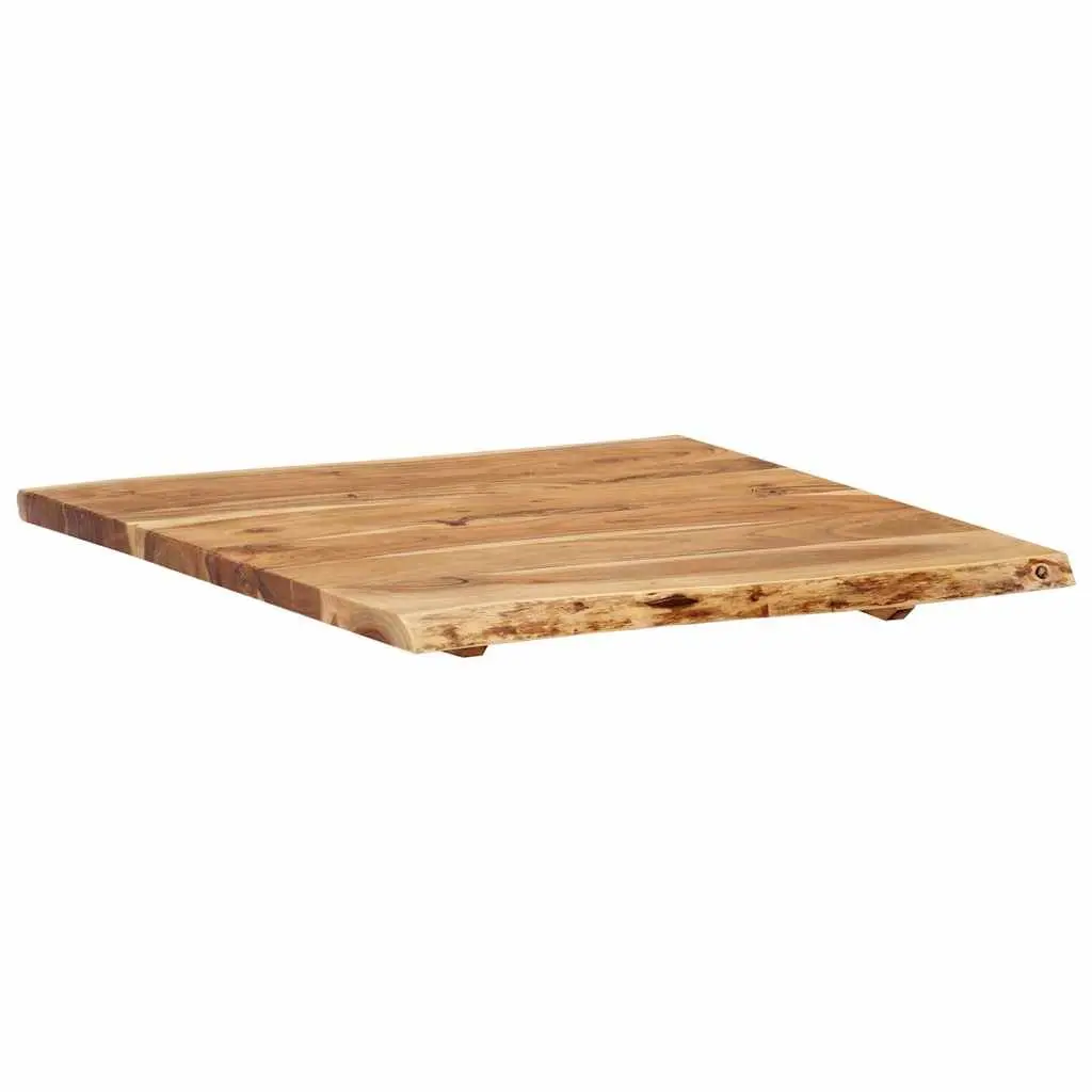Solid Acacia Wood Table Top with Live Edge for Unique Style