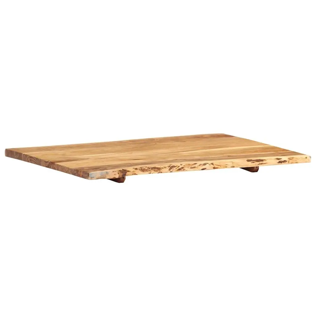 Live Edge Solid Acacia Wood Table Top for Dining & Coffee