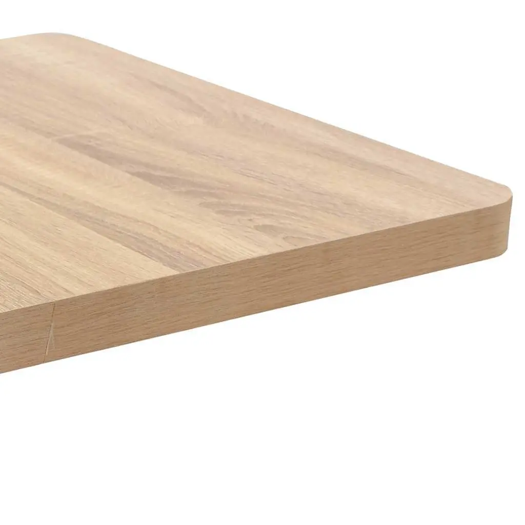 Light Brown Square Bistro Table 60x60cm for Dining