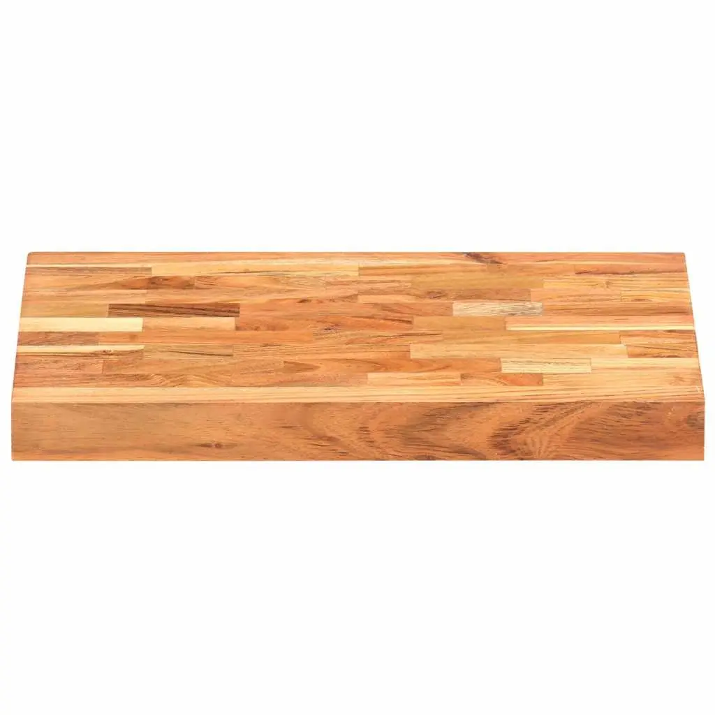 Solid Acacia Wood Chopping Board 40x30x4 cm Brown