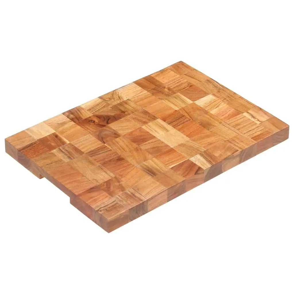 Solid Acacia Wood Cutting Board 50x34x3.8 cm