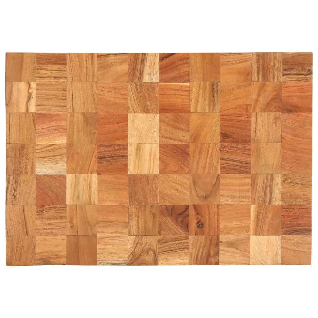 Solid Acacia Wood Cutting Board 50x34x3.8 cm