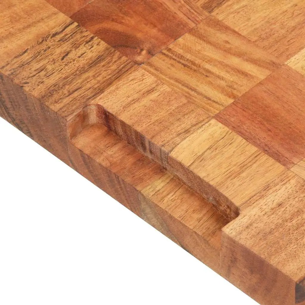Solid Acacia Wood Cutting Board 50x34x3.8 cm