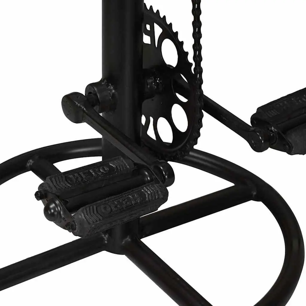 Industrial Bar Stools with Bicycle Pedal Footrests