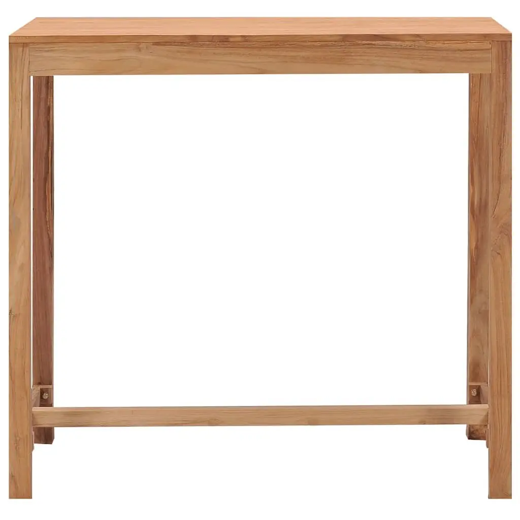 Solid Teak Wood Bar Table for Outdoor Spaces