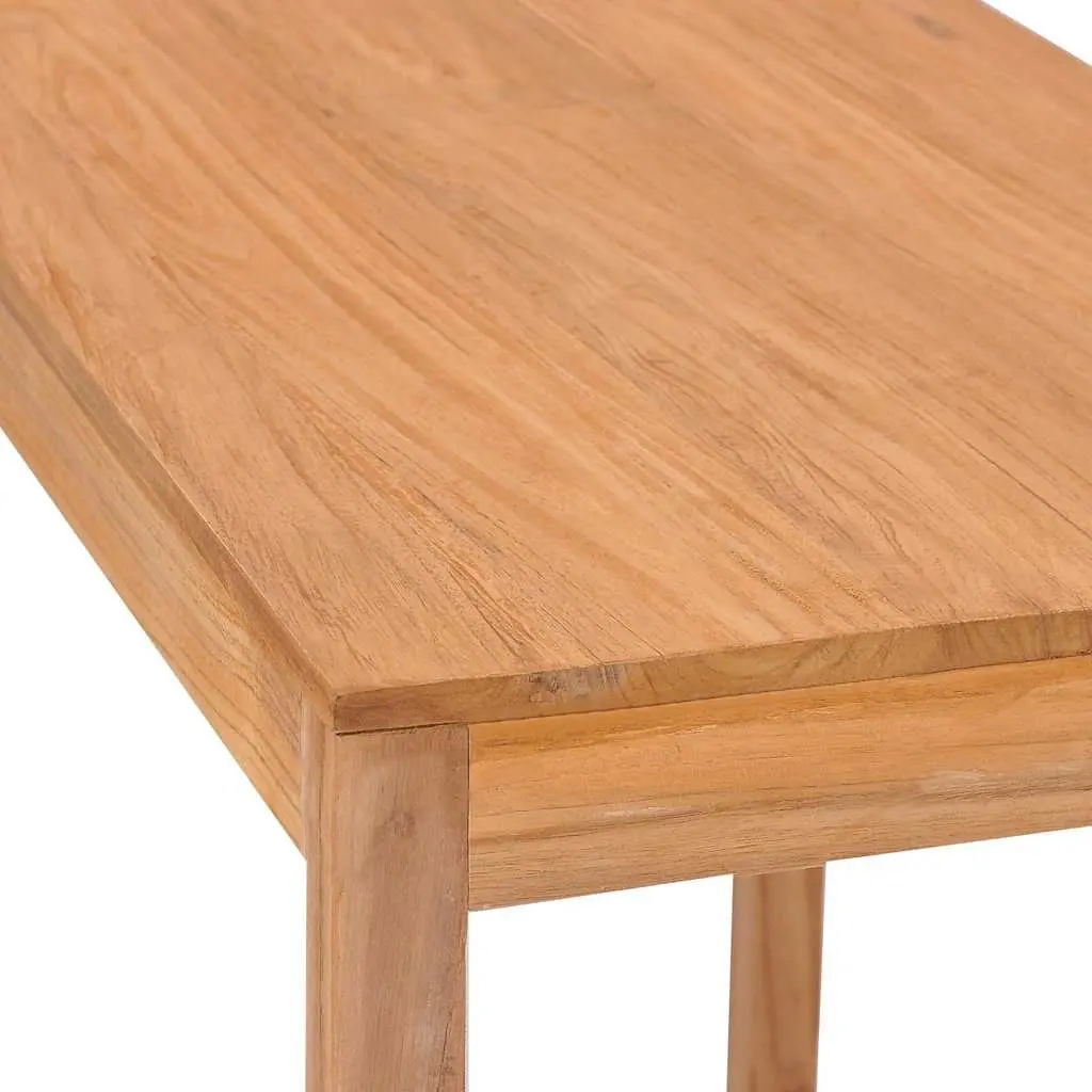 Solid Teak Wood Bar Table for Outdoor Spaces