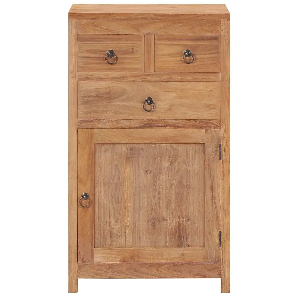 Rustic Colonial Sideboard Cabinet in Solid Teak Wood