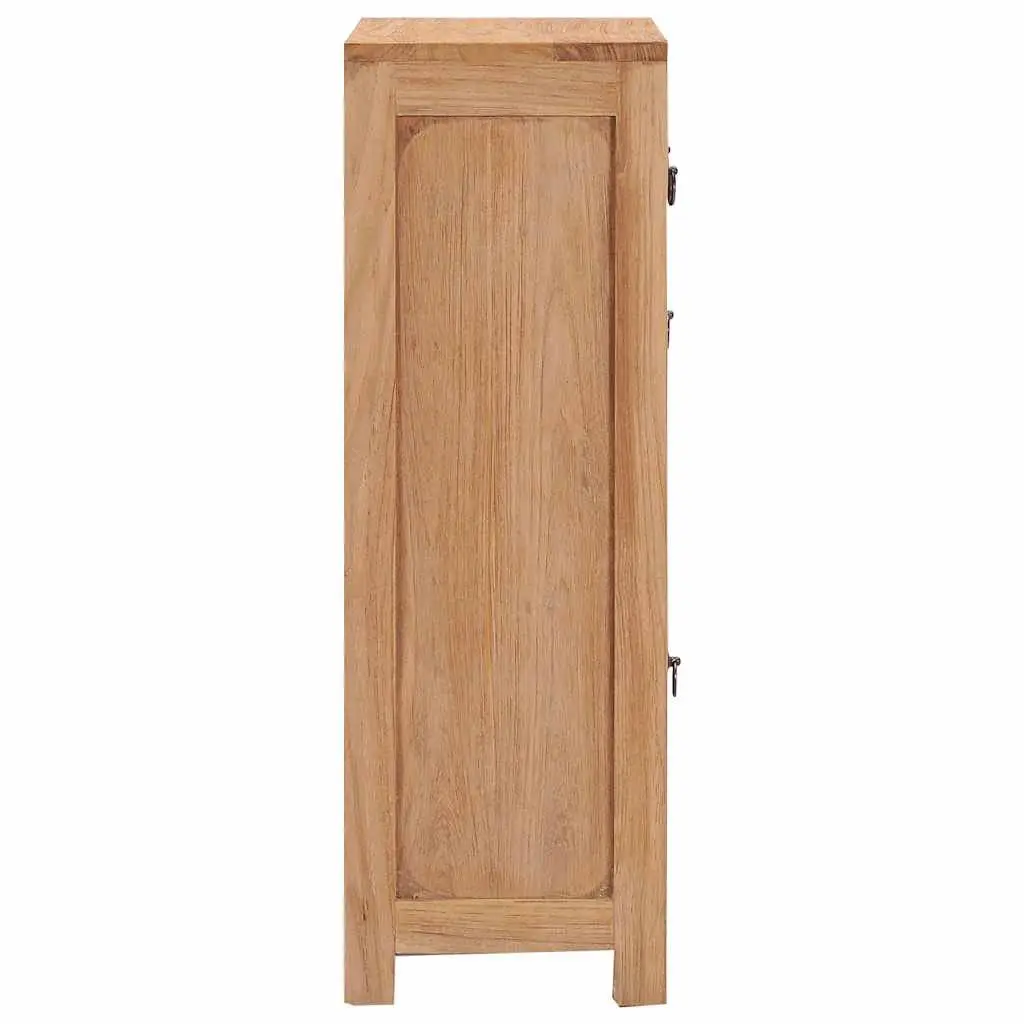 Rustic Colonial Sideboard Cabinet in Solid Teak Wood