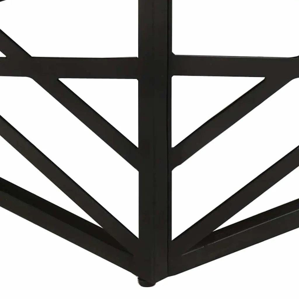 Coffee Table 68x68x35 cm Solid Mango Wood Brown Living Room Accent Furniture