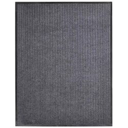 High-Quality Grey Door Mat 117x220 cm with Non-slip PVC Backing