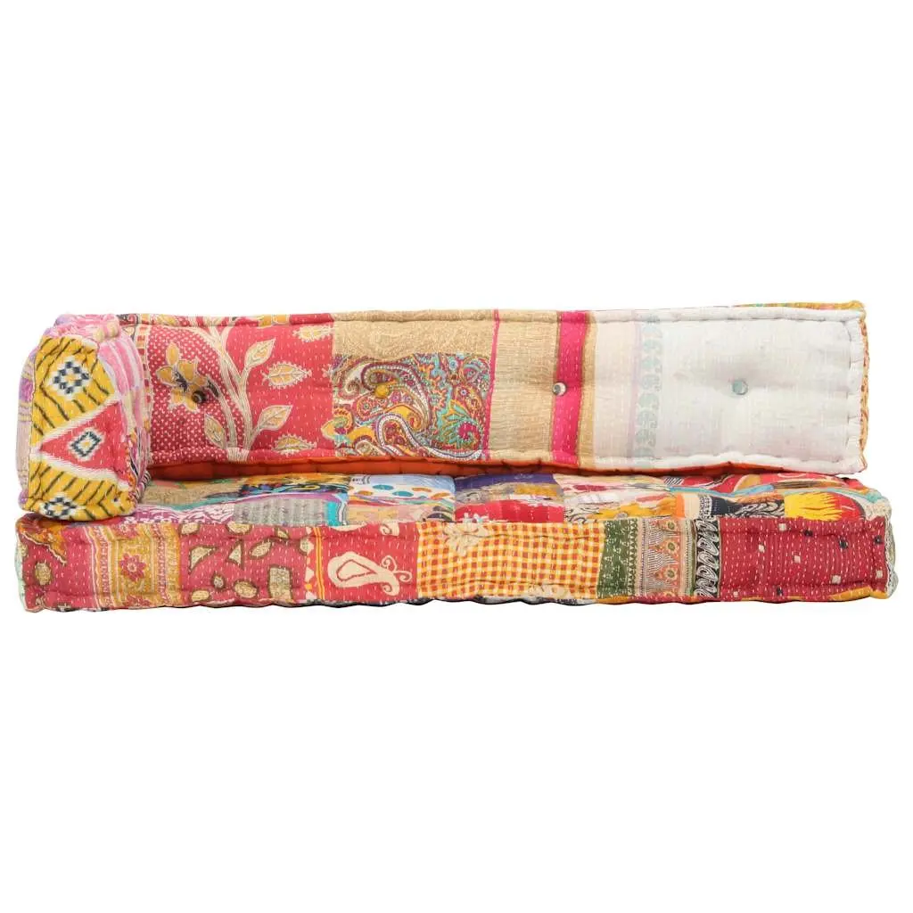 Pallet Sofa Cushion in Multicolour Patchwork