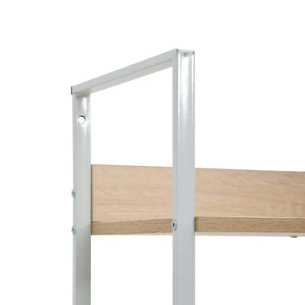 3-Layer Bookshelf Engineered Wood 60cm Brown