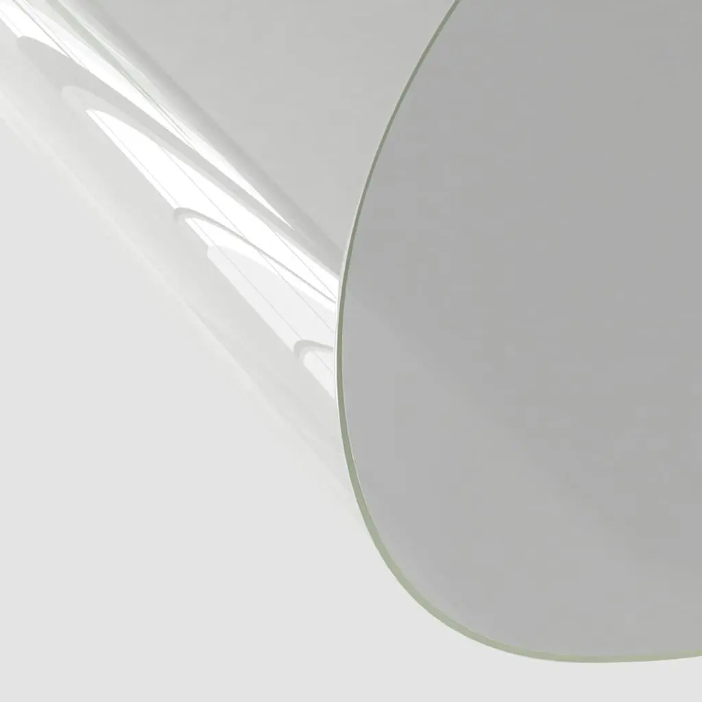Round Table Protector PVC 120 cm Transparent