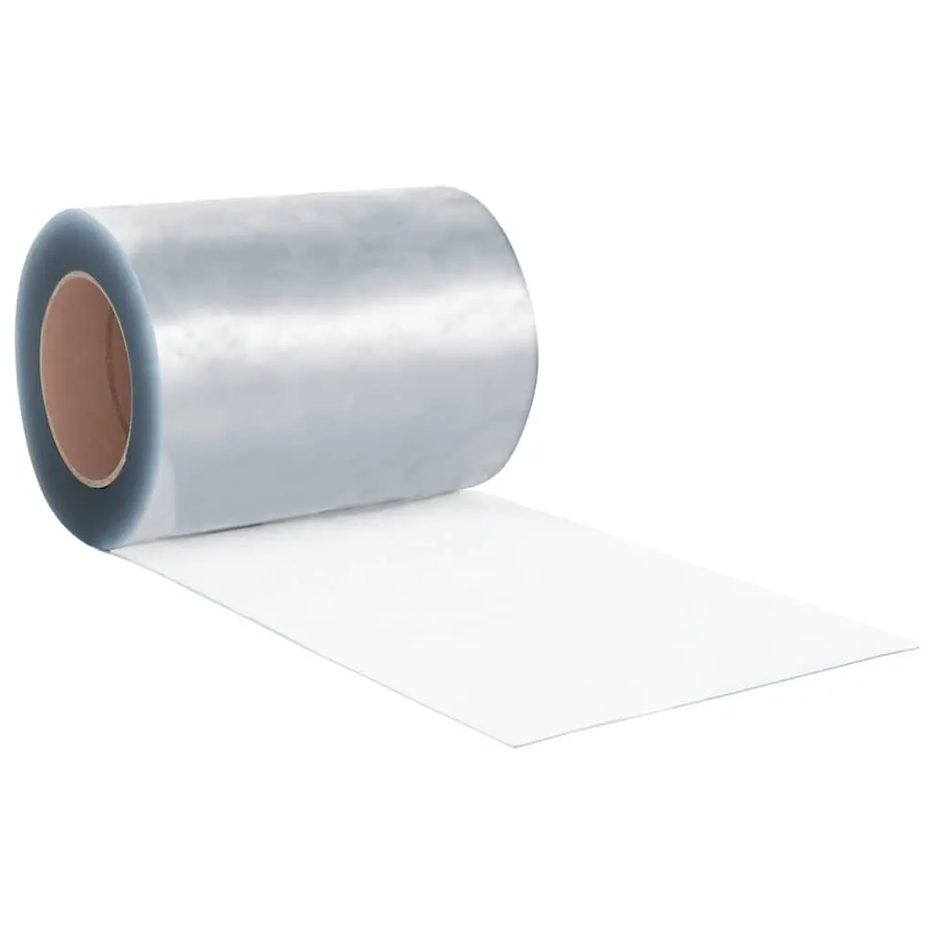 PVC Strip Curtain Roll Transparent 300mm Width 25m
